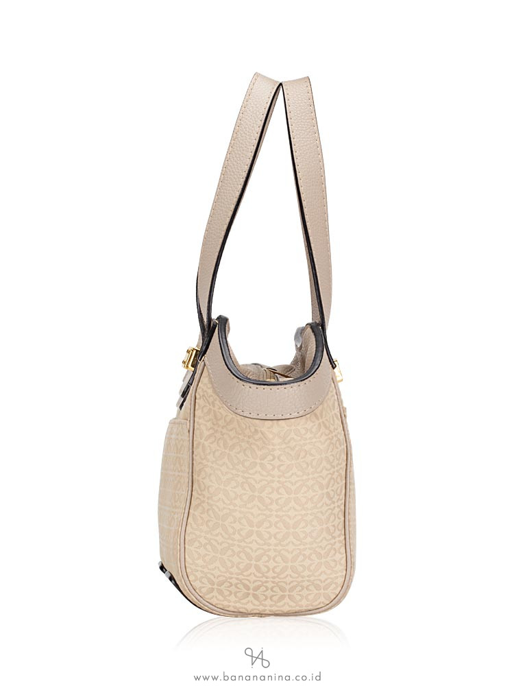 LOEWE Vintage New Road Small Tote Grey
