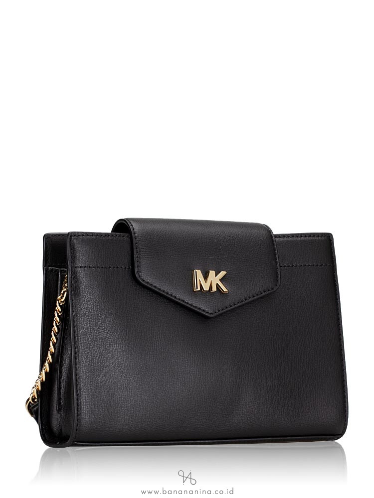 michael michael kors mott leather clutch