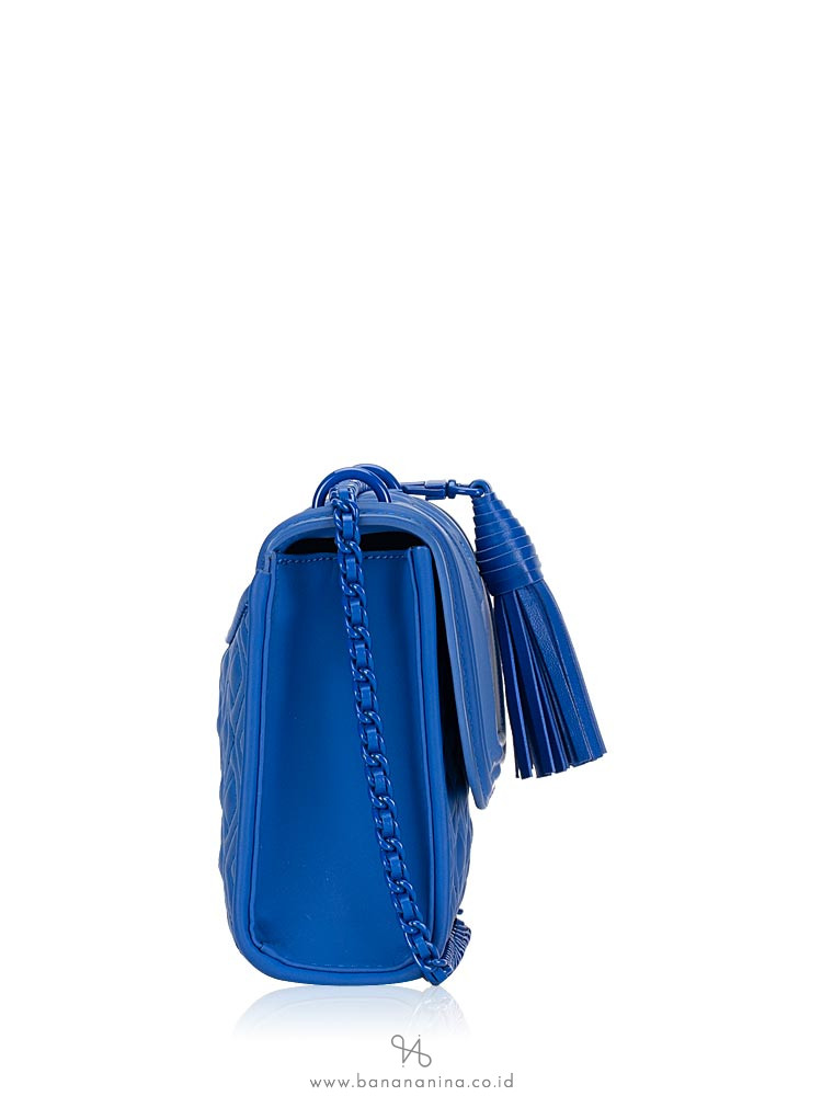 TORY BURCH Fleming Matte Small Convertible Shoulder Bag Mediterranean Blue
