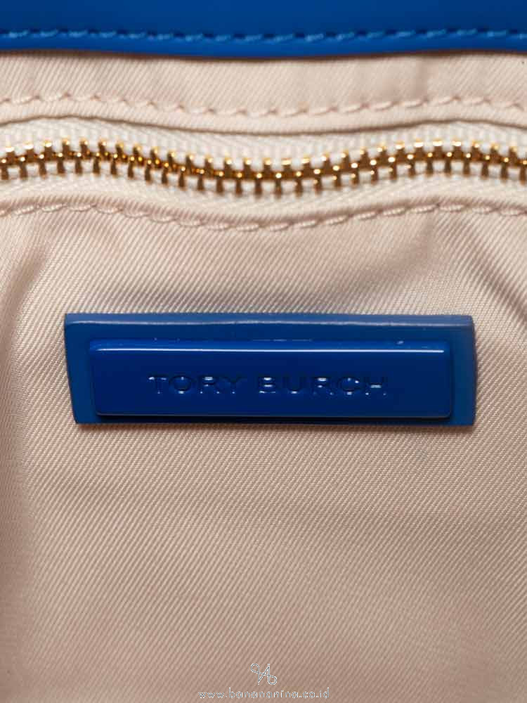 TORY BURCH Fleming Matte Small Convertible Shoulder Bag Mediterranean Blue