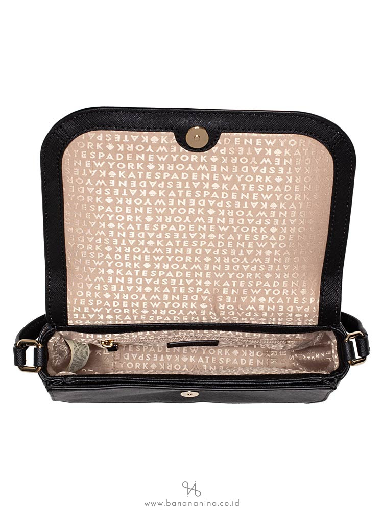 Kate Spade Laurel Way Large Carsen Soft Porcelain Black