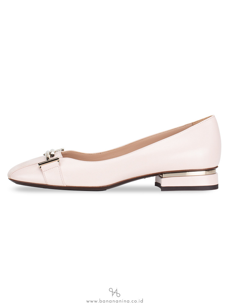 TOD'S Double T Leather Pumps Pink Sz 37