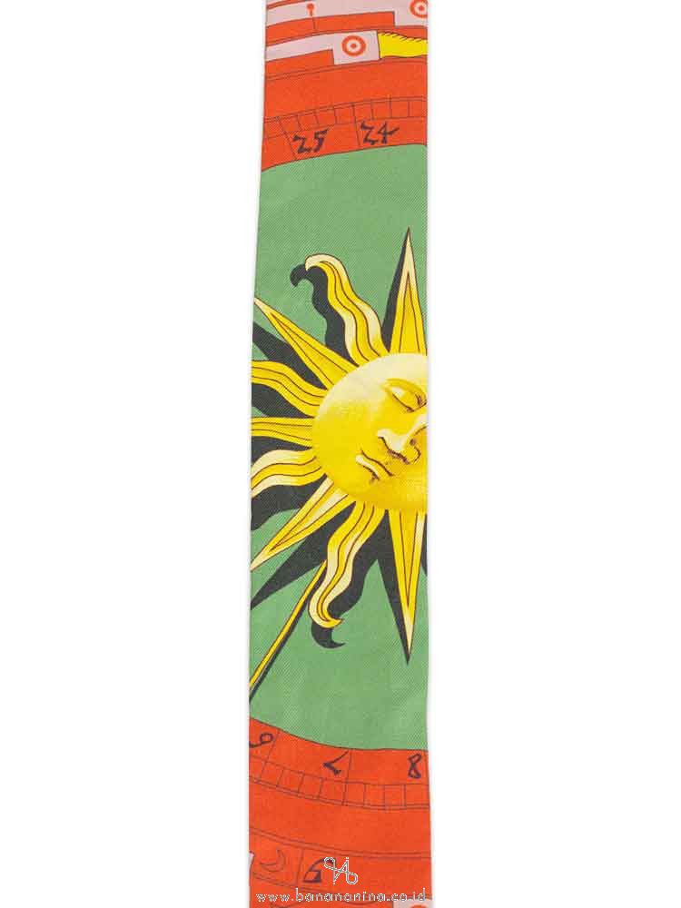 HERMES Twilly Scarf Astrologie Multicolor