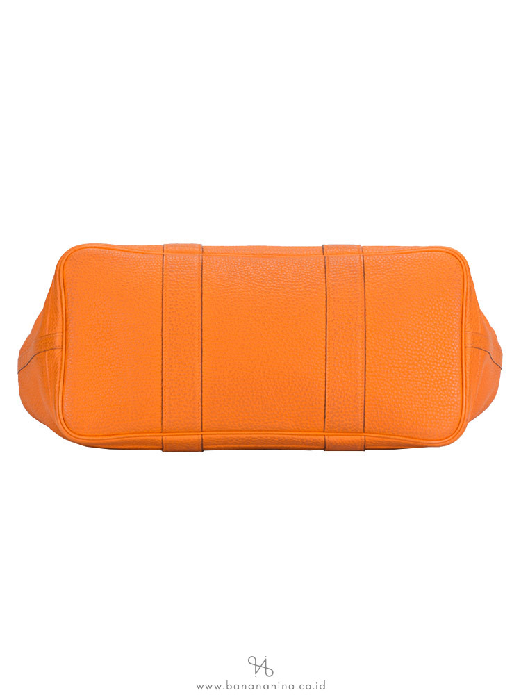 HERMES Negonda 36 MM Garden Party Tote Orange