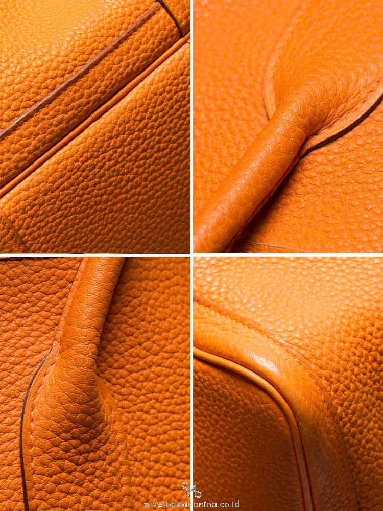 HERMES Negonda 36 MM Garden Party Tote Orange