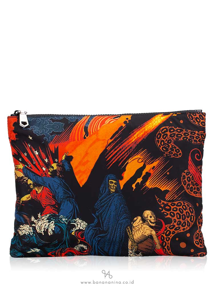 GIVENCHY Printed Nylon Pouch Multicolour