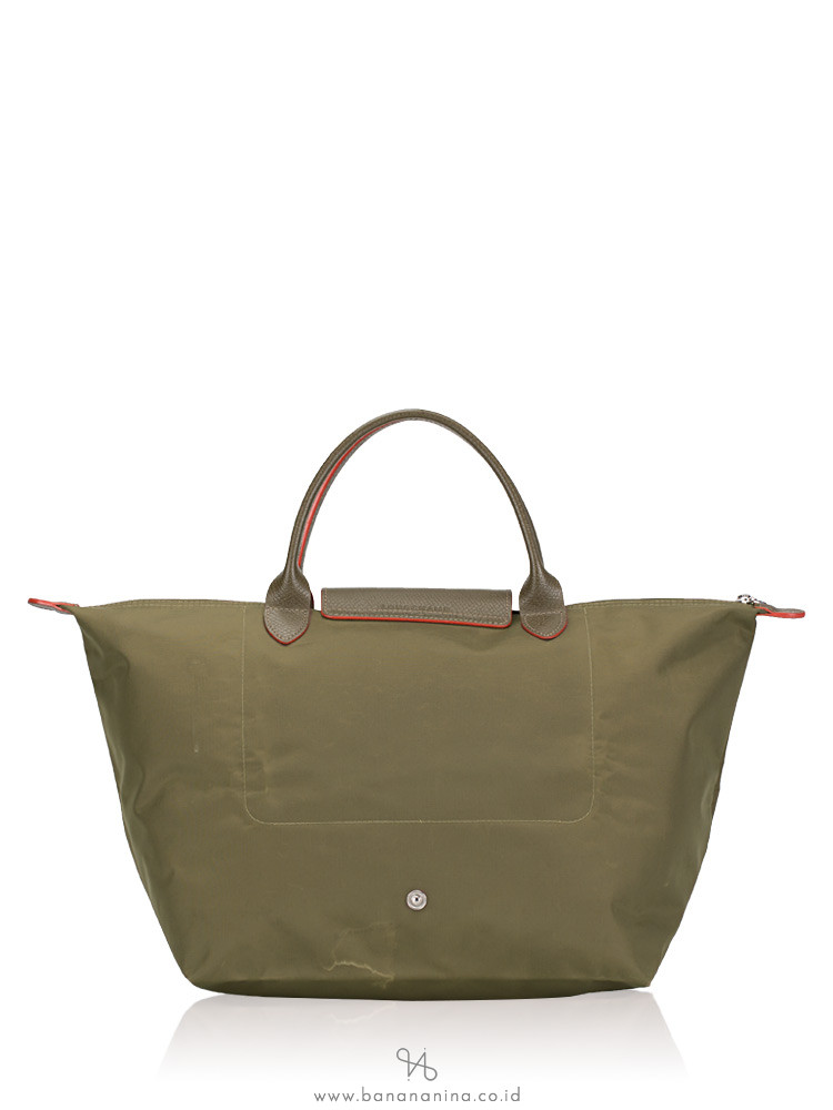 LONGCHAMP Le Pliage Club Medium SH Army
