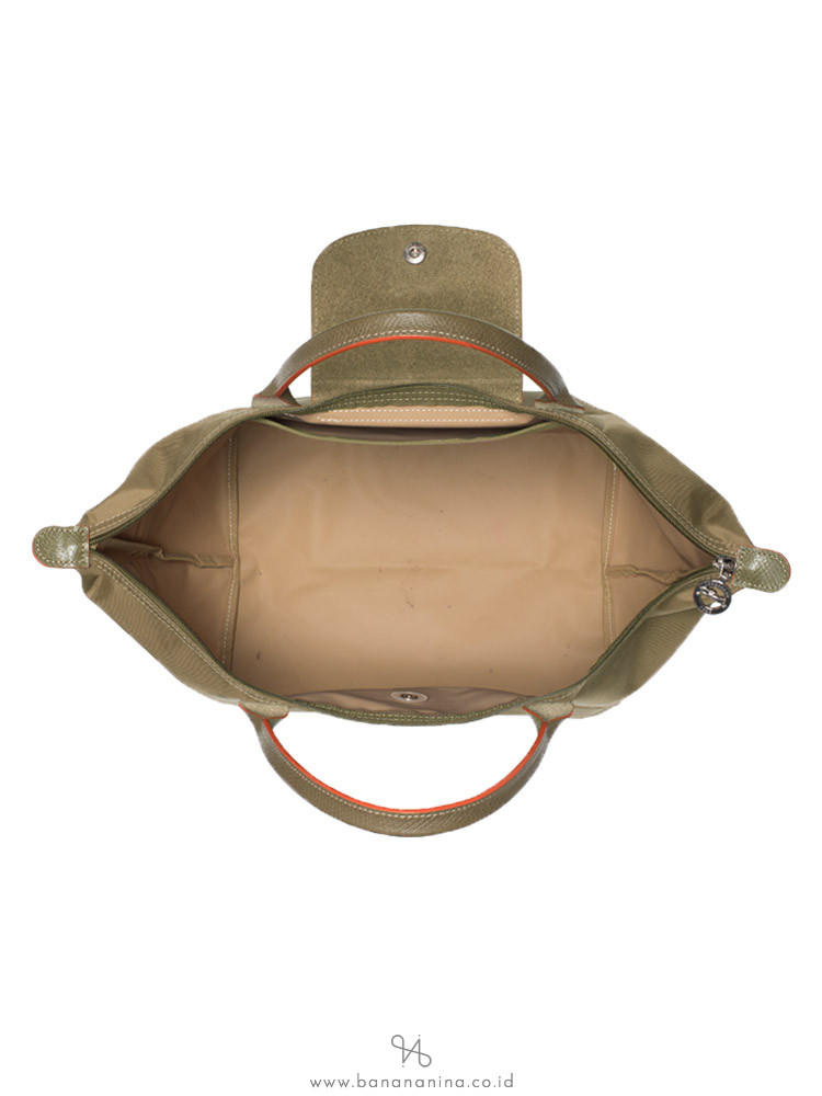 LONGCHAMP Le Pliage Club Medium SH Army