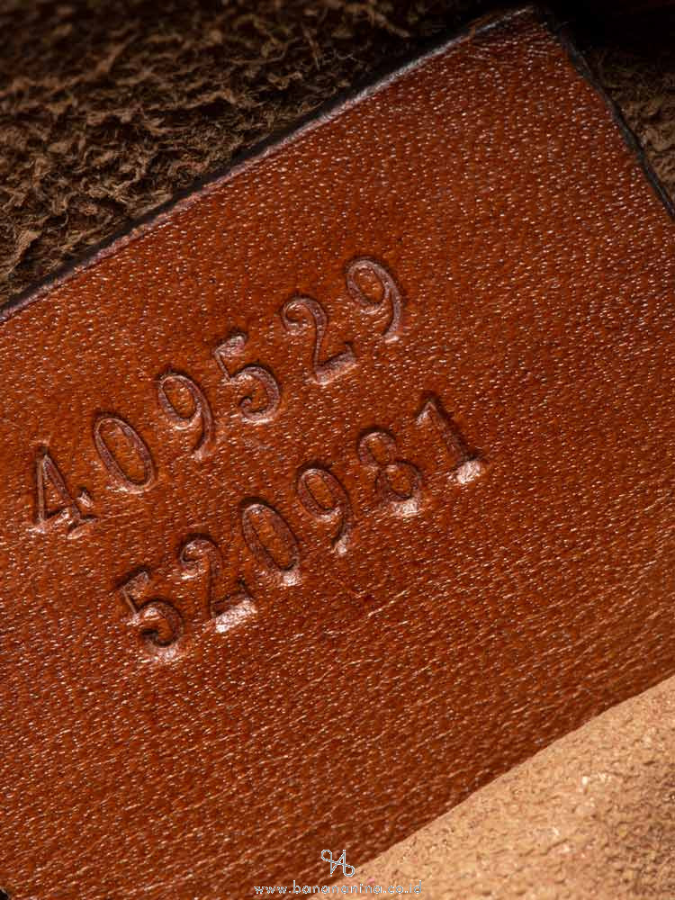 GUCCI GG Supreme Small Boston Bag Beige Brown