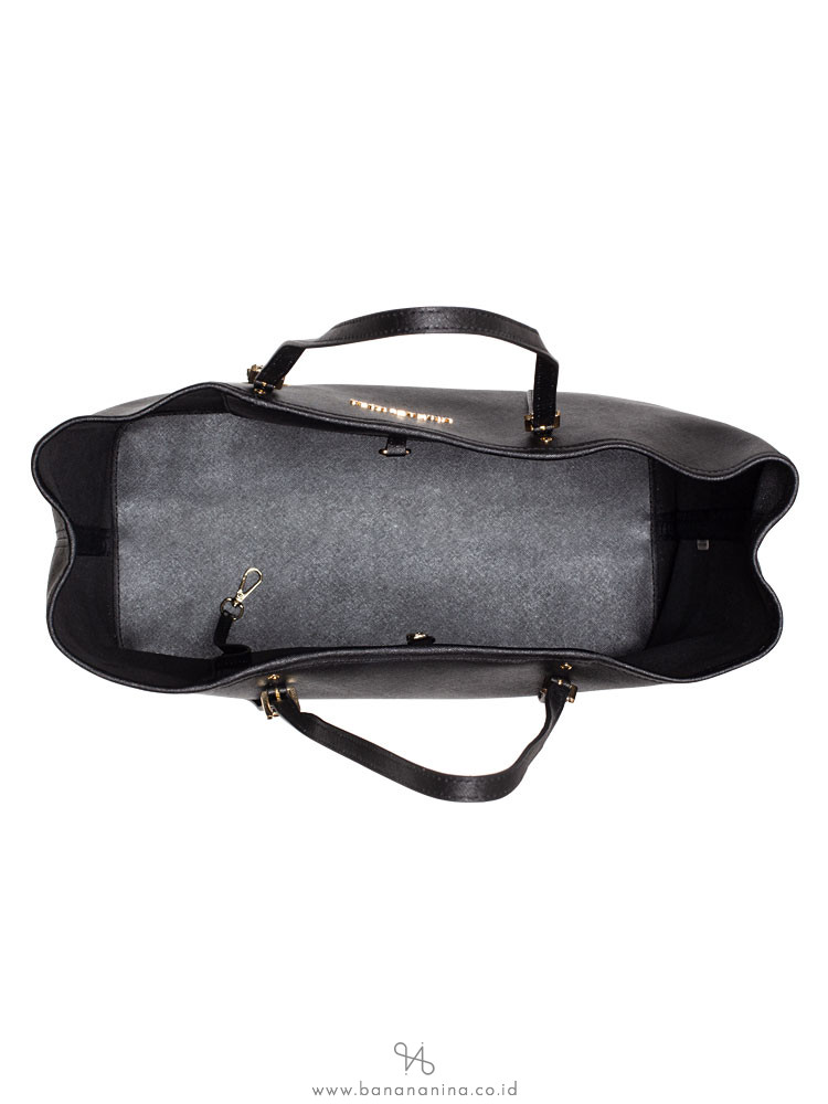 MICHAEL KORS Jet Set Travel Medium Tote Black