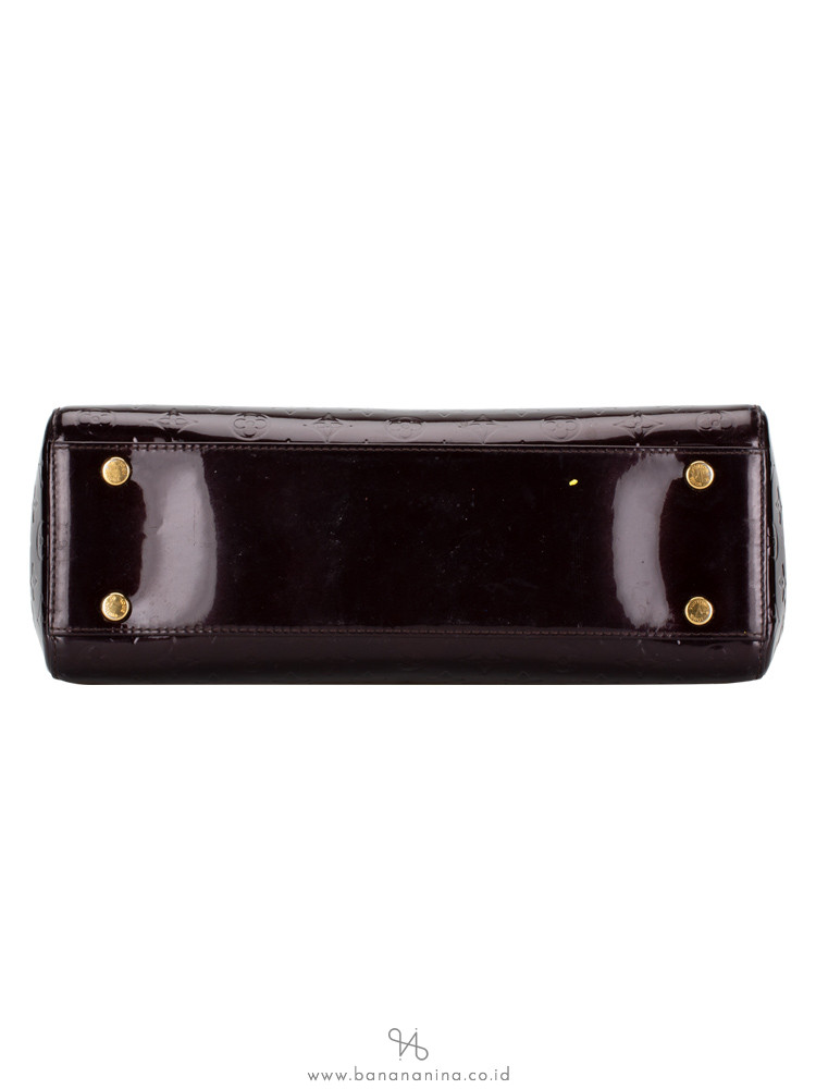 LOUIS VUITTON Monogram Vernis Brea GM Amarante