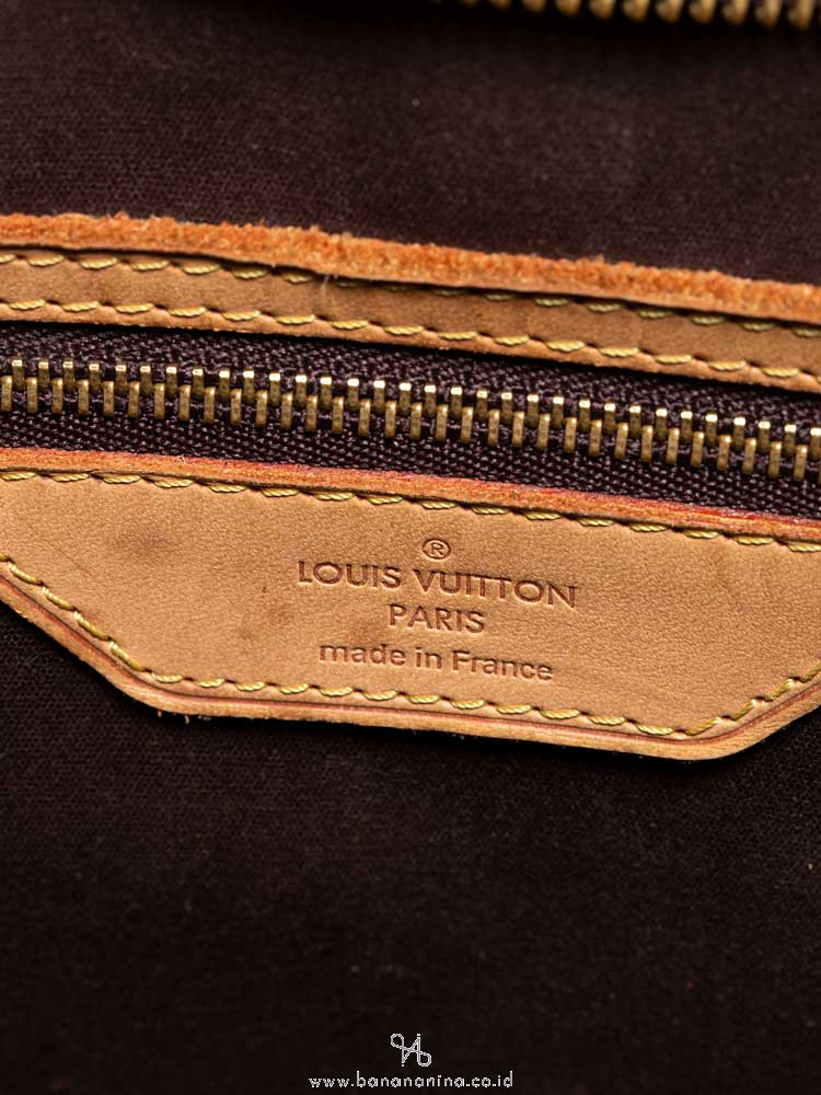 LOUIS VUITTON Monogram Vernis Brea GM Amarante
