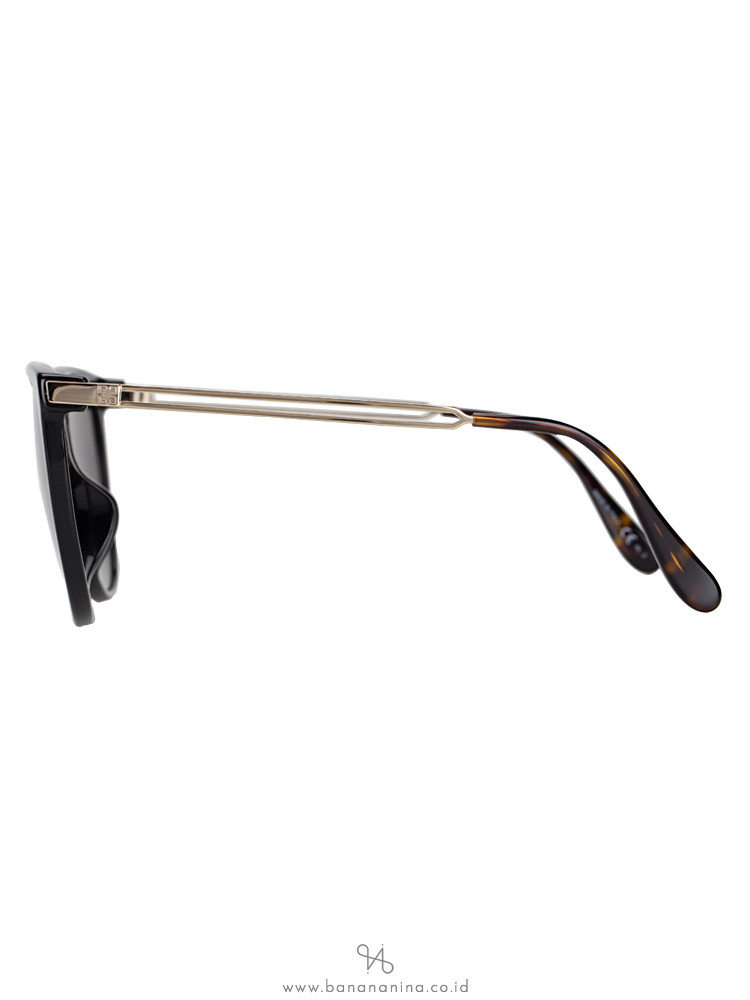GIVENCHY GV7116FS Round Sunglasses Black Havana
