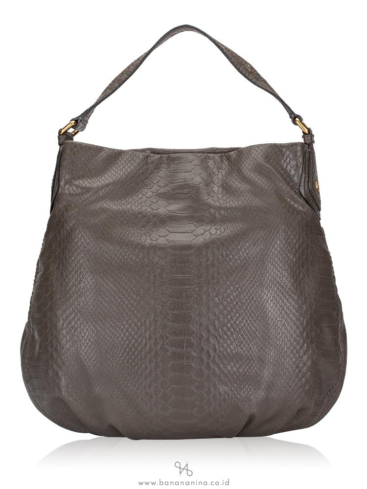 MARC JACOBS Sneaky Snake Celia Hobo Smoke
