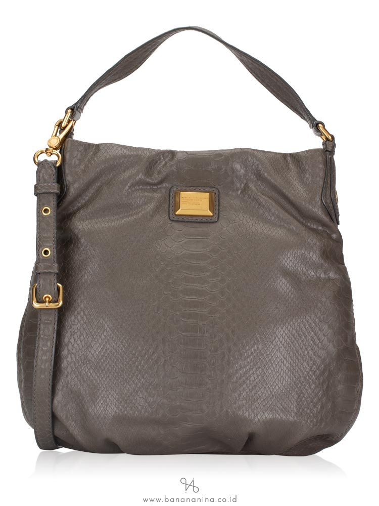 MARC JACOBS Sneaky Snake Celia Hobo Smoke