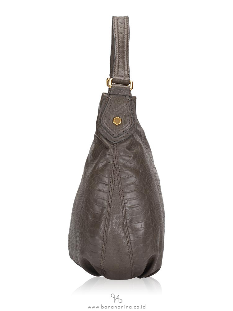 MARC JACOBS Sneaky Snake Celia Hobo Smoke