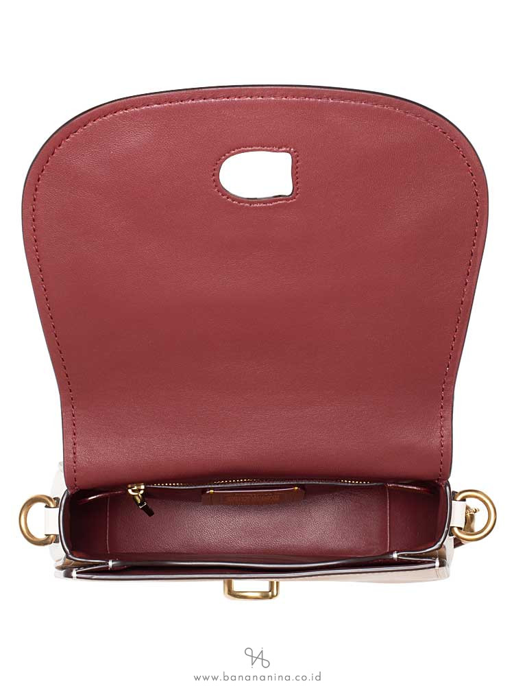 COACH 54392 Colorblock Saddle Bag Beechwood Multi