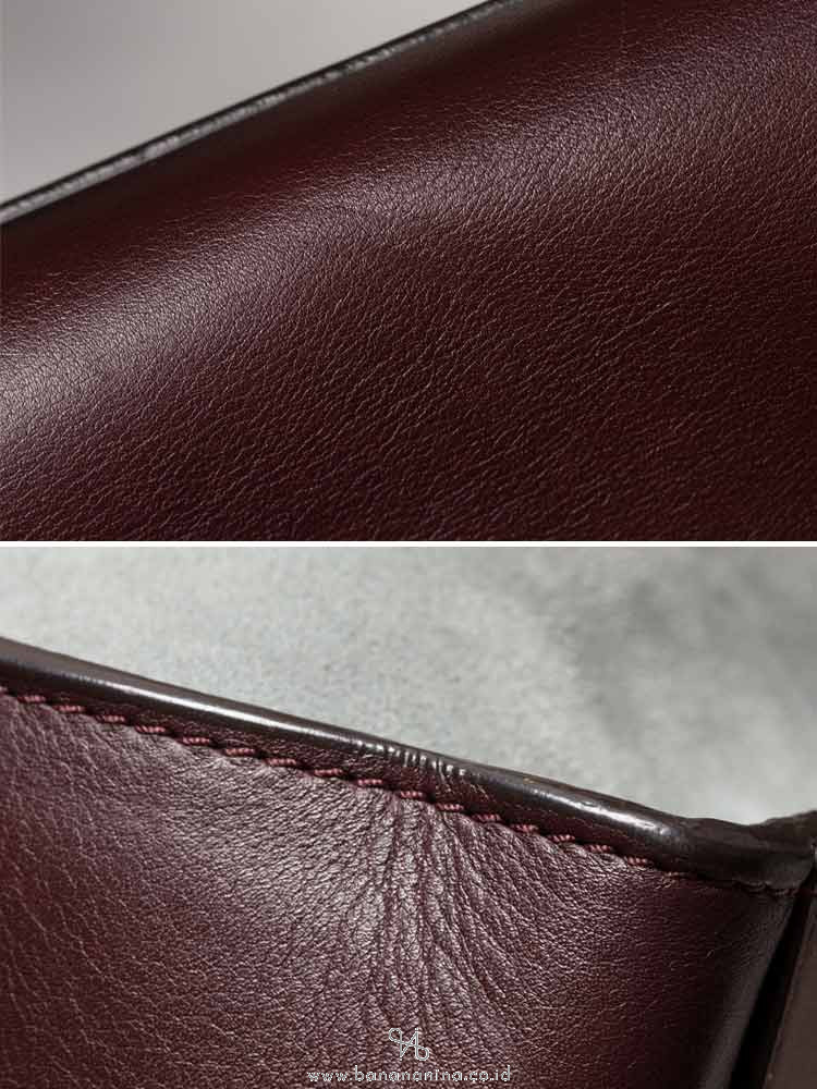CELINE Calfskin and Suede Medium Tri-Color Trapeze Grey