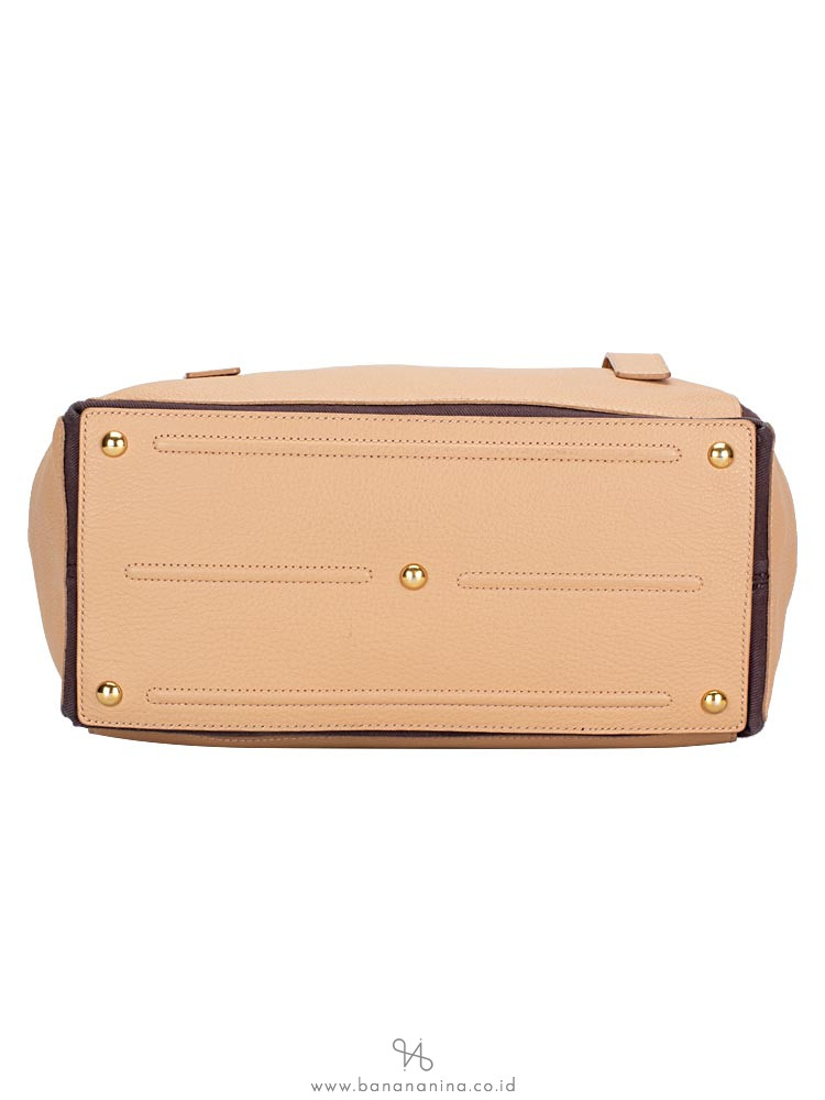 YSL Calfskin Medium Muse Two Beige