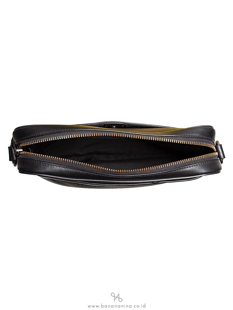 COACH Men 28456 Signature Charles Camera Bag Black Smoke