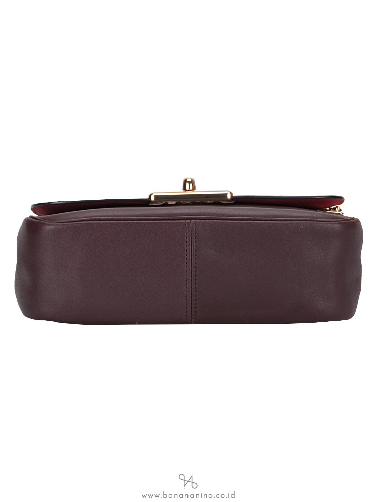COACH 34828 Cassidy Leather Crossbody Oxblood