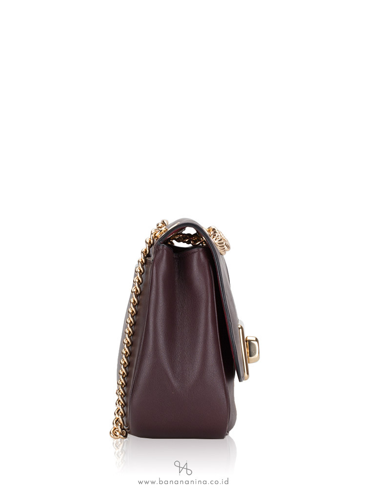COACH 34828 Cassidy Leather Crossbody Oxblood