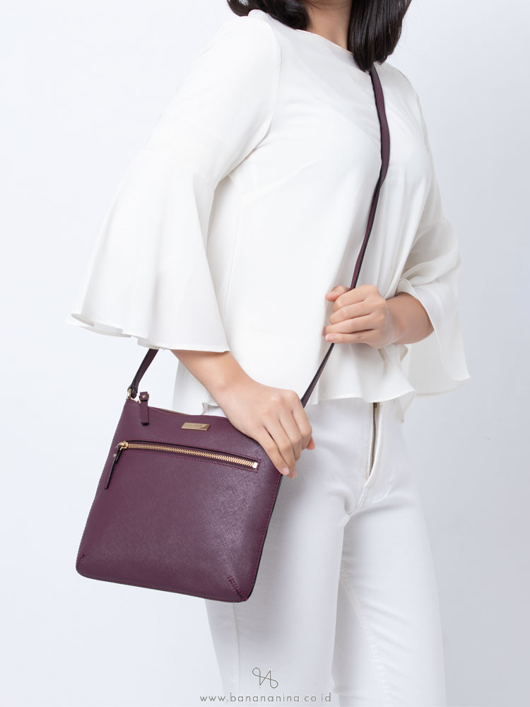 KATE SPADE Laurel Way Rima Deep Plum