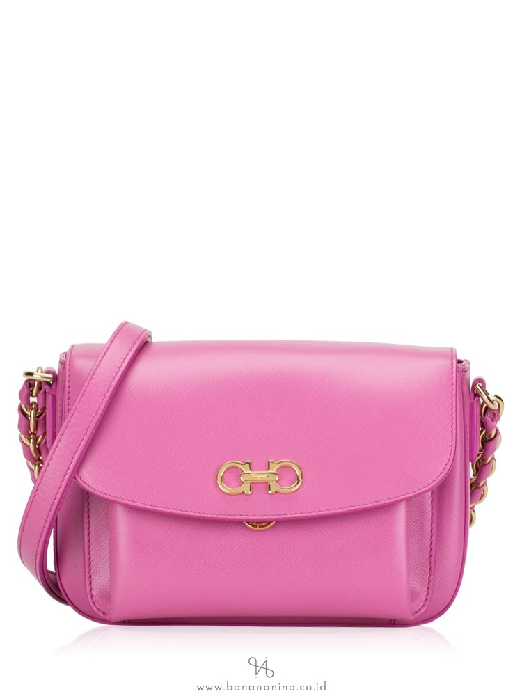 SALVATORE FERRAGAMO Sandrine T Crossbody Anemone