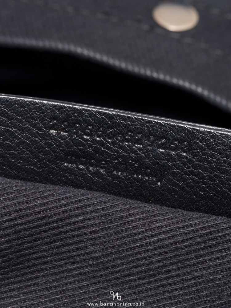 YSL Calfskin Canvas Large Muse Two Black