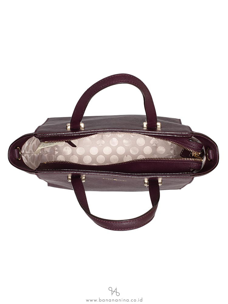 KATE SPADE Cedar Street Small Hayden Mahogany