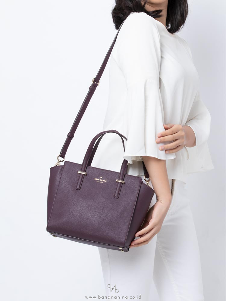KATE SPADE Cedar Street Small Hayden Mahogany