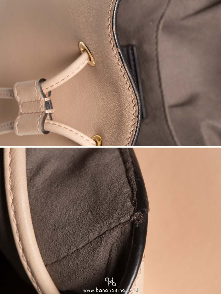 FENDI Mon Tresor Grande Bucket Bag Pink