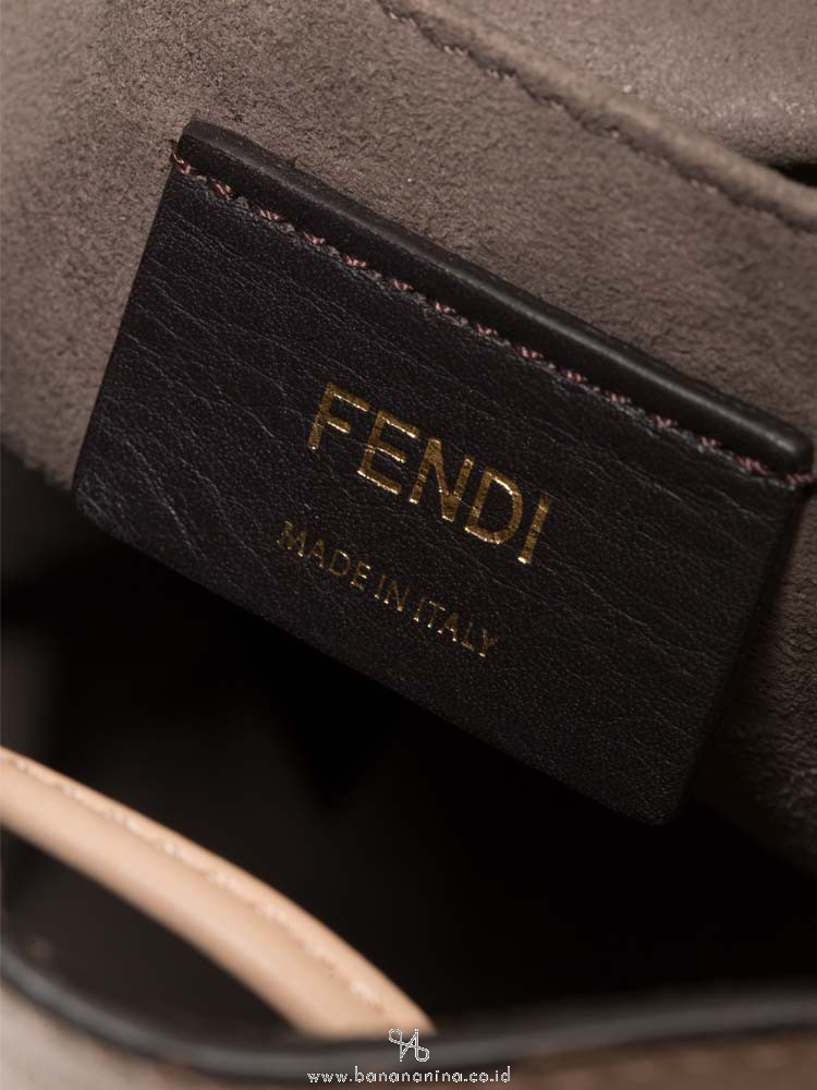 FENDI Mon Tresor Grande Bucket Bag Pink