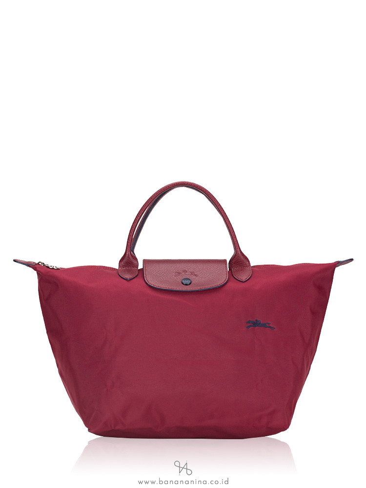 LONGCHAMP Le Pliage Club Small SH Plum