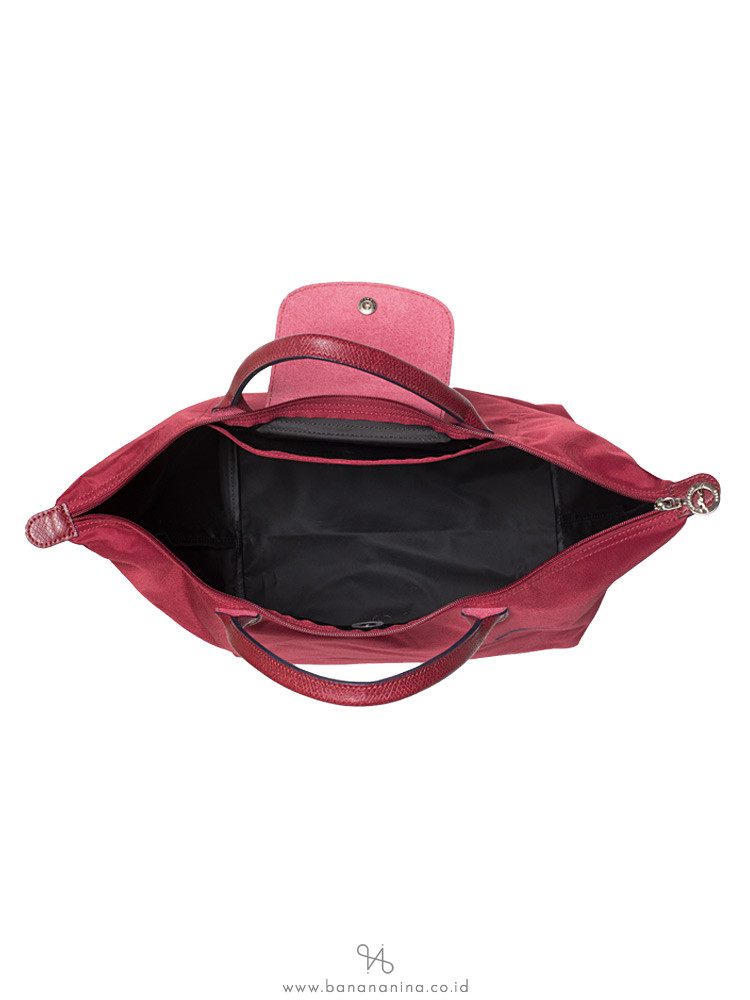 LONGCHAMP Le Pliage Club Small SH Plum