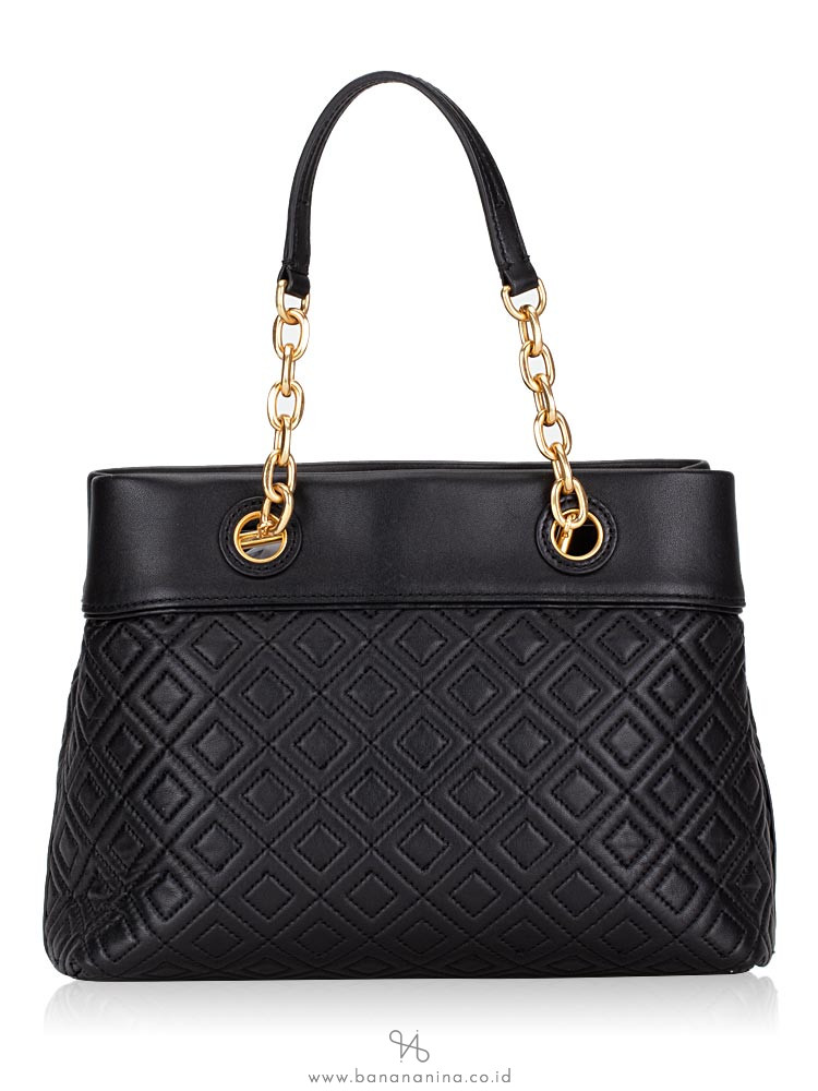 TORY BURCH Fleming Small Tote Black