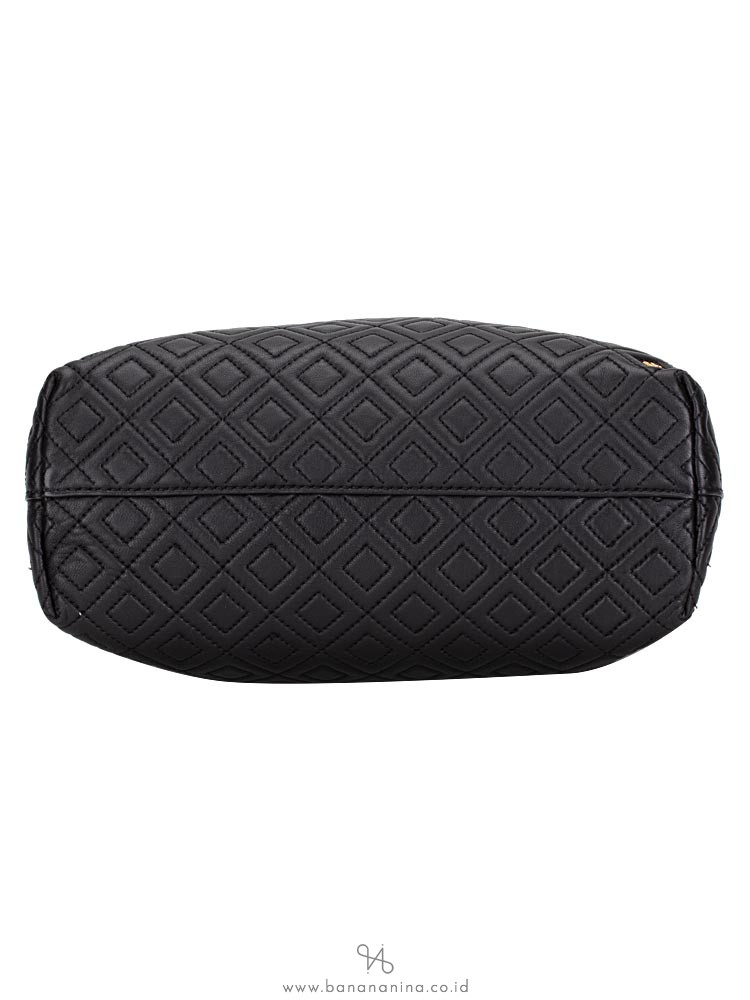 TORY BURCH Fleming Small Tote Black
