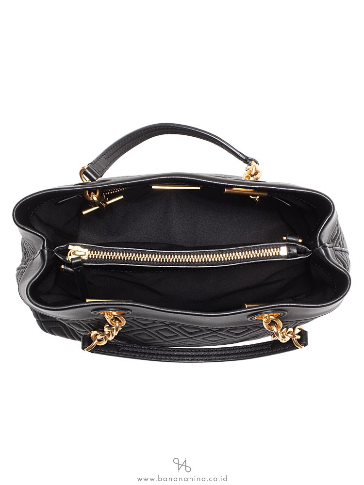 TORY BURCH Fleming Small Tote Black