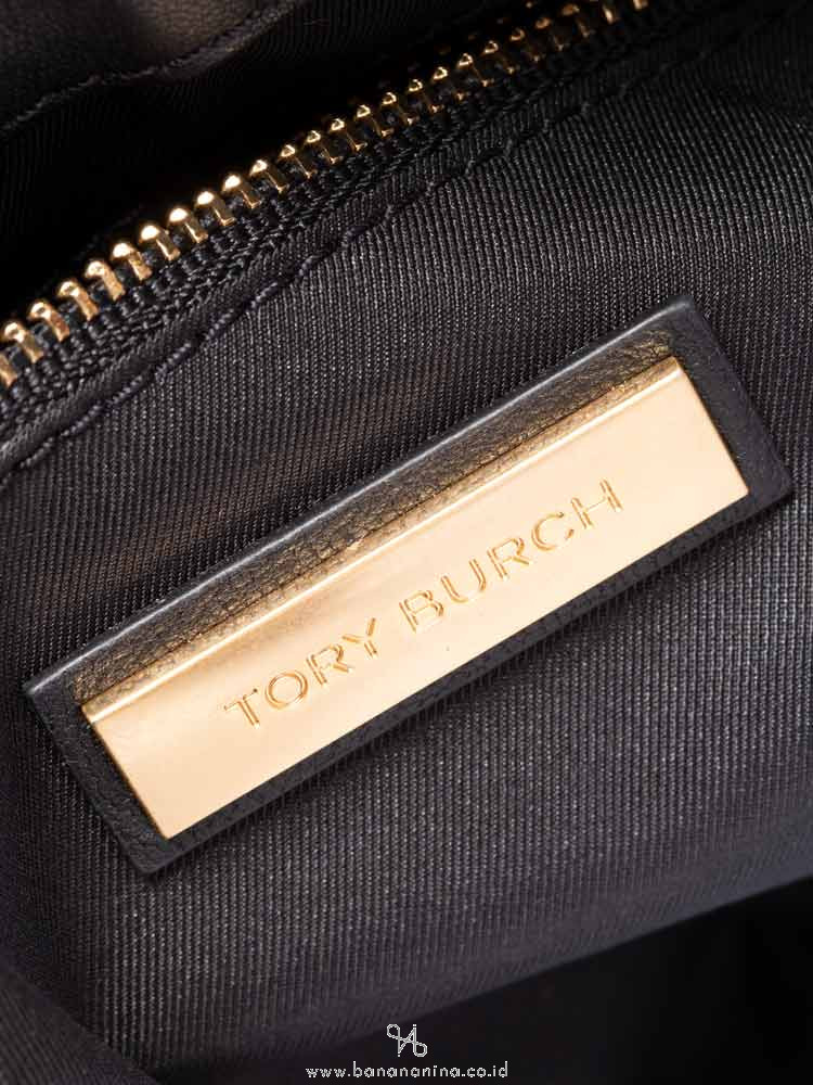 TORY BURCH Fleming Small Tote Black