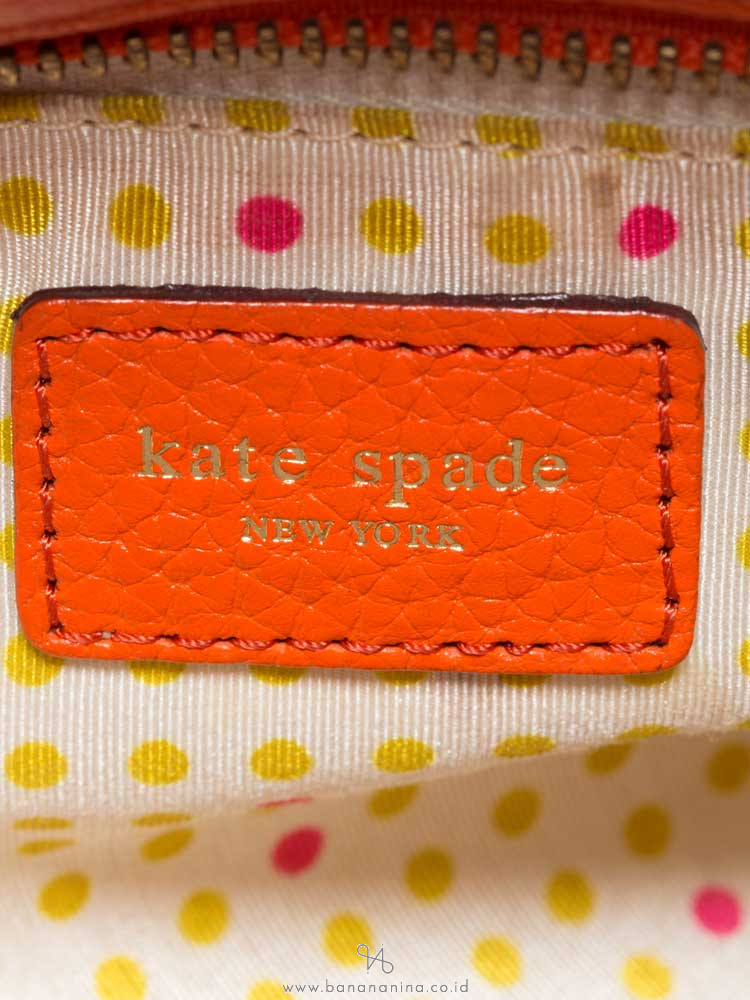 KATE SPADE Rue York Street Noel Shoulder Bag Orange