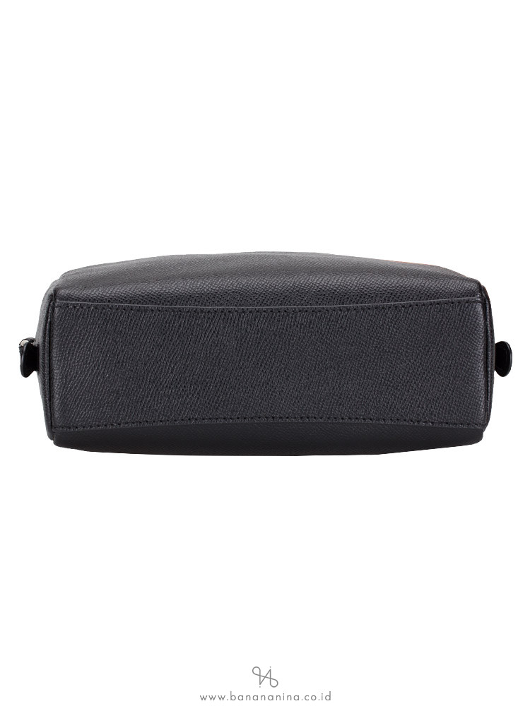 COACH 24797 Crossgrain Leather Cosmetic Case 20 Black