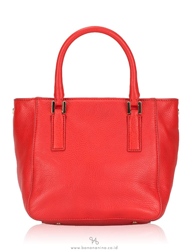 TORY BURCH Thea Mini Leather Bucket Bag Jasper