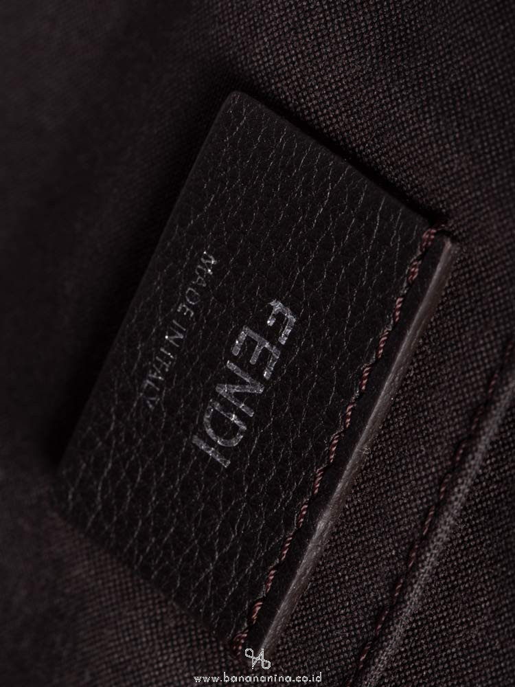 FENDI Tri-Color Mini By The Way Green Blue Brown