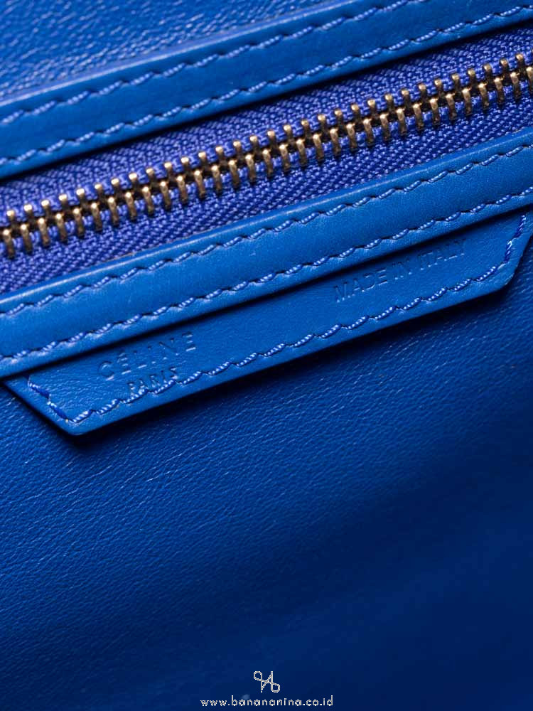 CELINE Mini Luggage Indigo