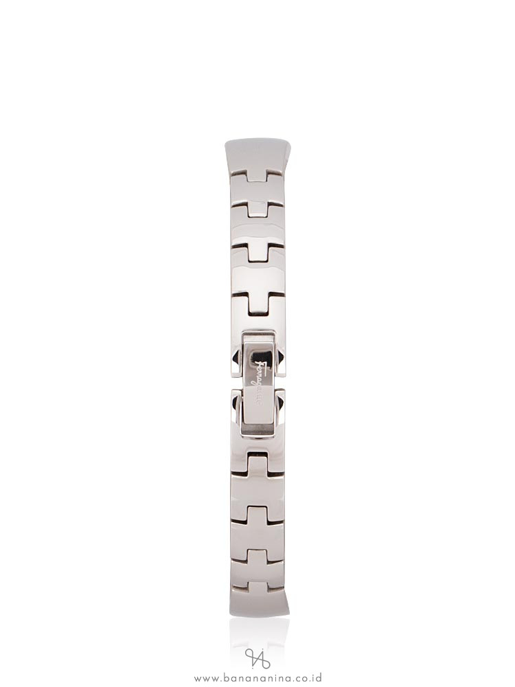 SALVATORE FERRAGAMO SFPD01019 Gancini 27mm Stainless Silver