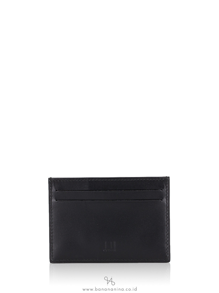 DUNHILL Men Reeves Leather Card Case Black