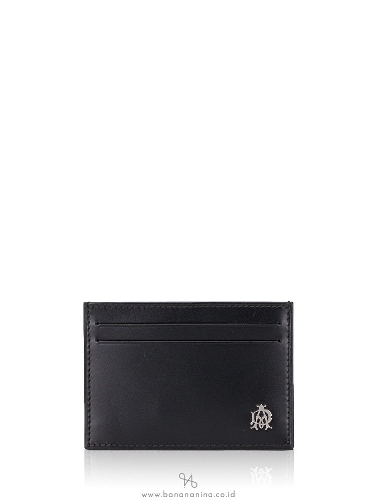 DUNHILL Men Reeves Leather Card Case Black