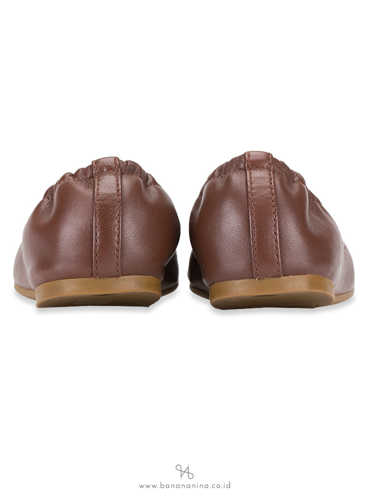 COACH FG2944 Bailey Leather Ballet Saddle Sz 5