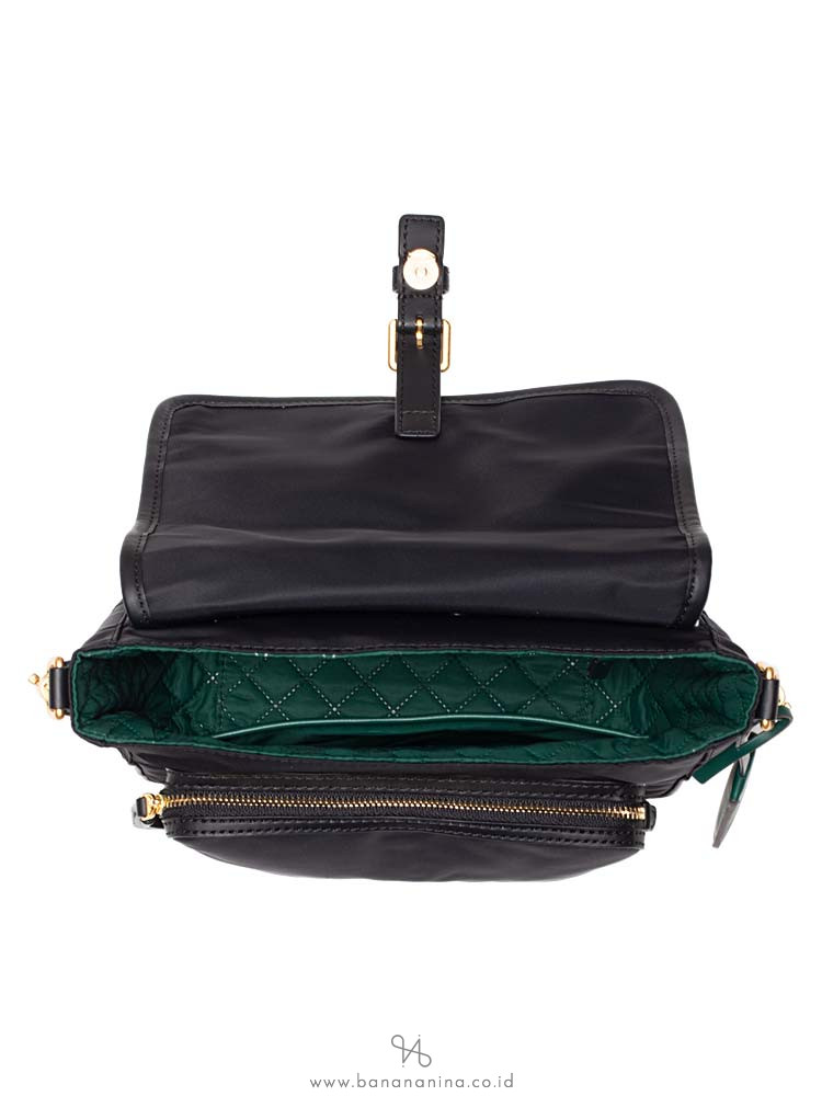 TORY BURCH Perry Nylon Crossbody Black Multi