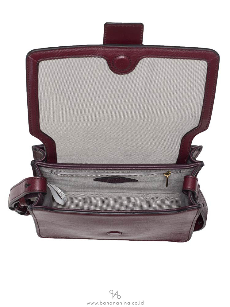FOSSIL Wiley Top Handle Crossbody Fig